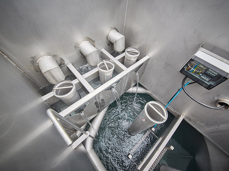Ein kleiner Quellwassersammler von Harasser Trinkwasserbehälterbau