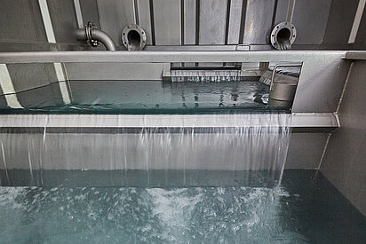 Trinkwasserbehälter aus hochwertigem Edelstahl von Harasser Trinkwasserbehälterbau
