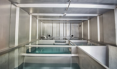 Trinkwasserbehälter aus hochwertigem Edelstahl von Harasser Trinkwasserbehälterbau